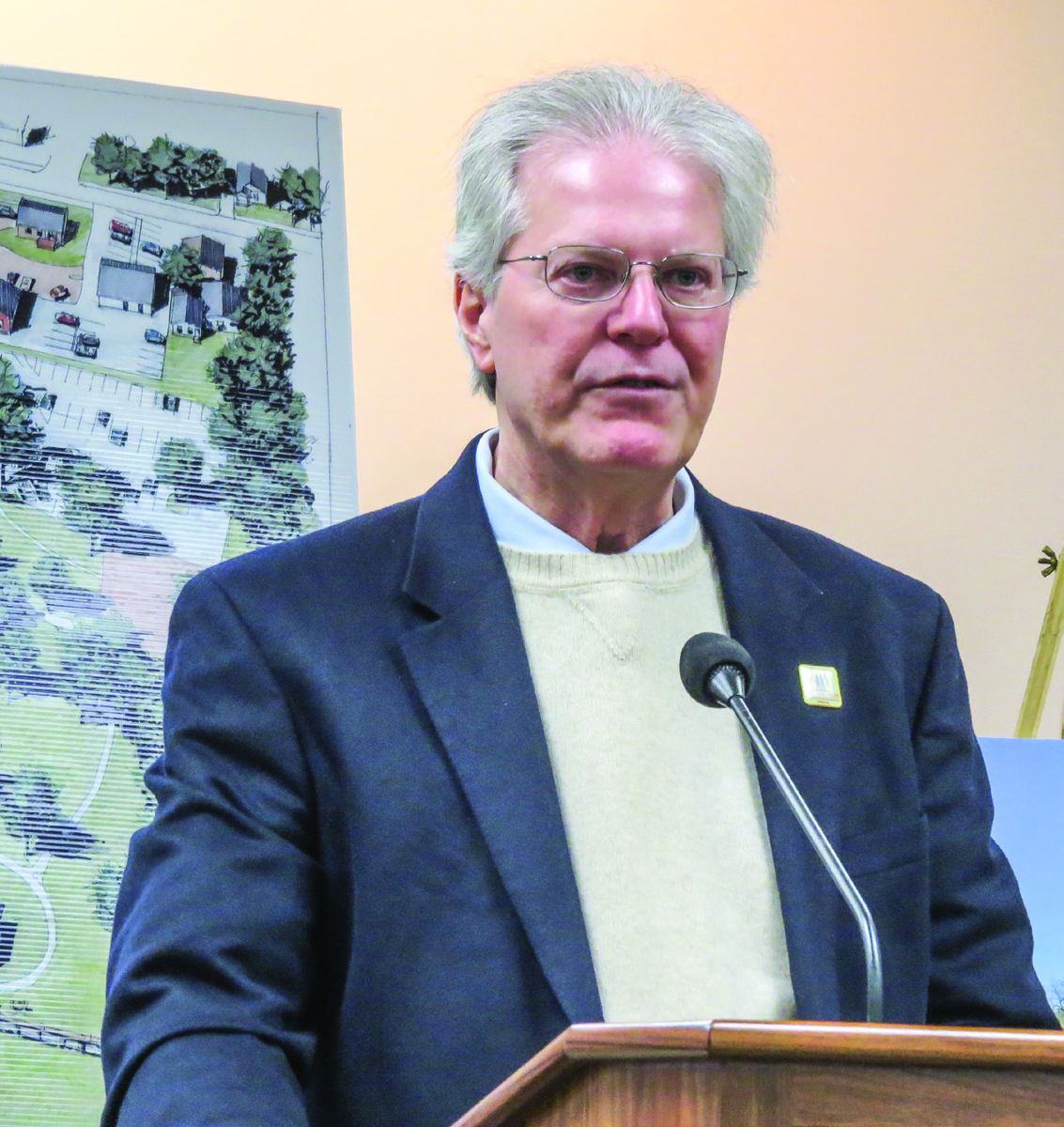 Franklin resident and Civil War Trust Board member Michael Grainger