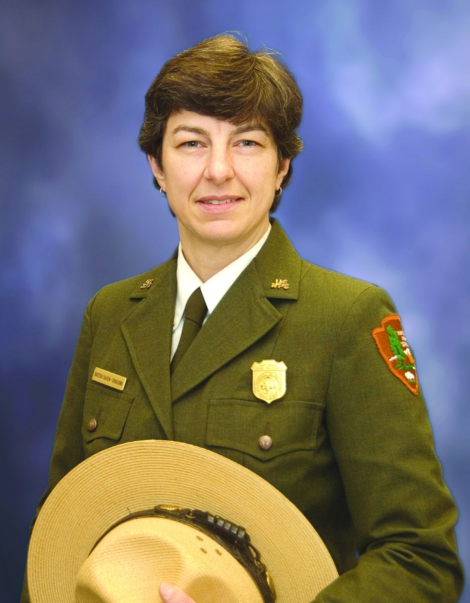 Kirsten Talken-Spaulding, the newly appointed superintendent of Fredericksburg & Spotsylvania National Military Park in Virginia.