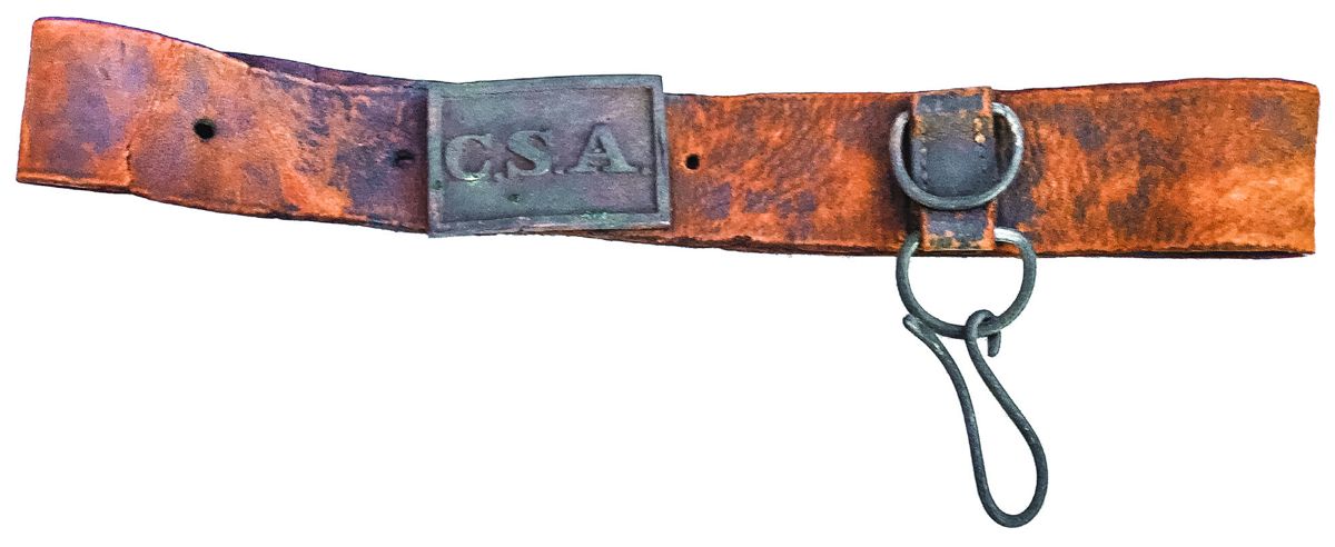 Confederate Belt & Buckle — lead photograph from the original article