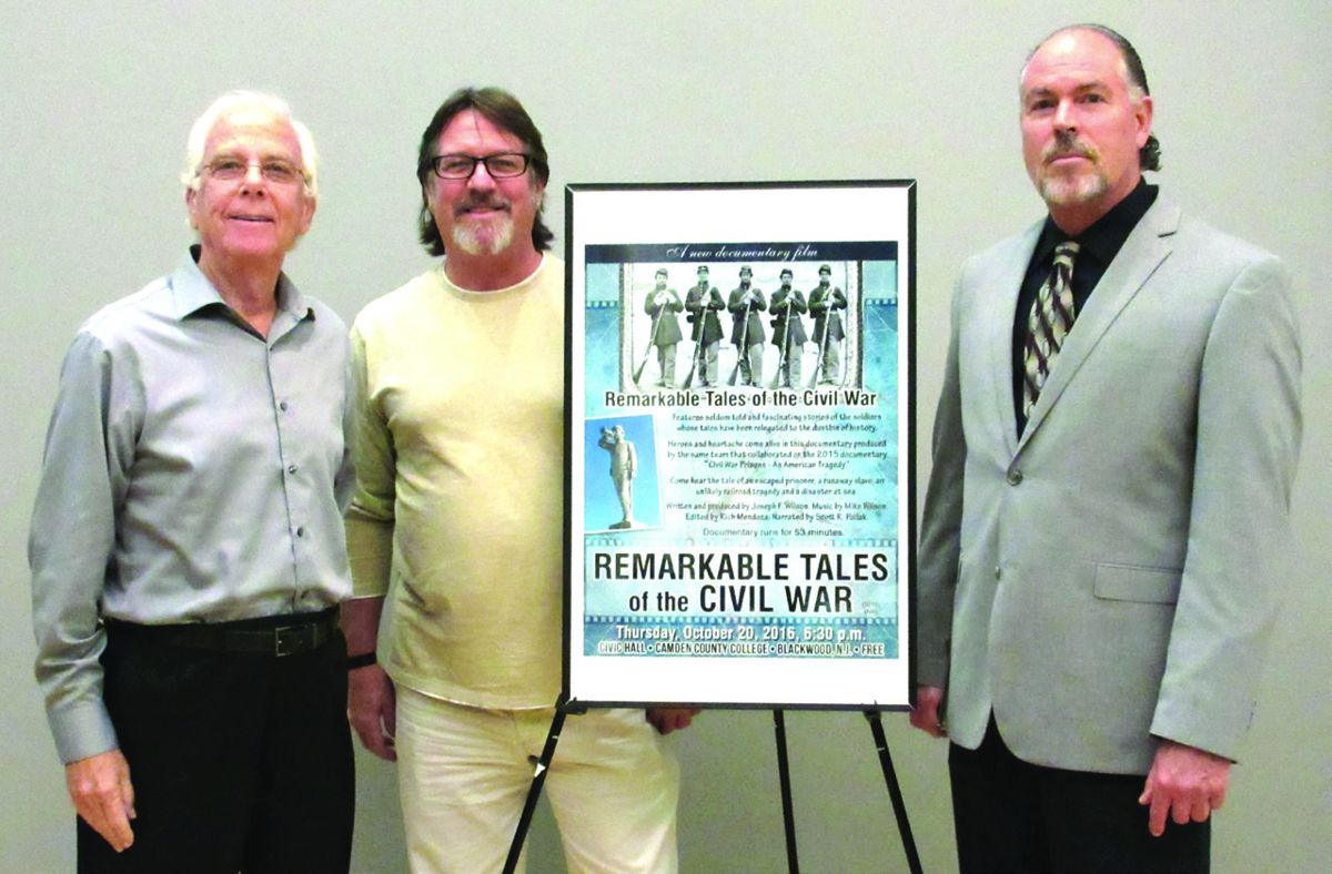 Left to right: music editor, Michael Wilson, director, Joseph Wilson, and editor Rich Mendoza.