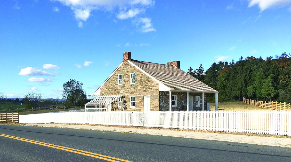 A recent photo of the stone home, known as the Mary Thompson House. This was Gen. Robert E. Lee’s headquarters during the Battle of Gettysburg.