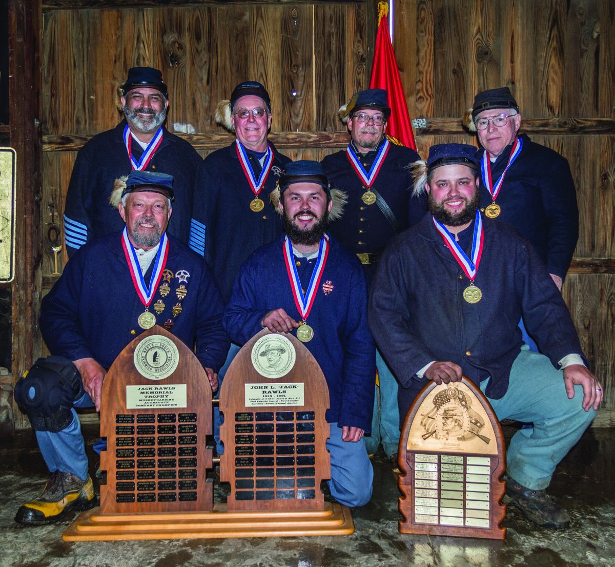 One Hundred forty-nine teams competed and ironically the 149th Pennsylvania Volunteer Infantry won the five-event musket match with a solid time of 469.5 seconds. (All photos by Ericka Hoffmann)