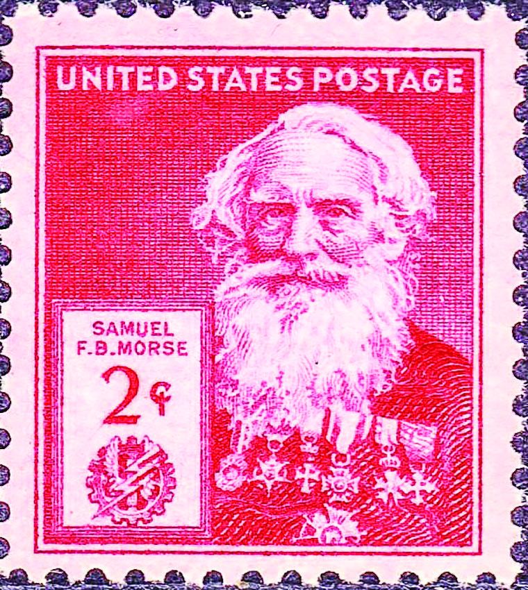 Figure 3. Samuel Morse 2¢