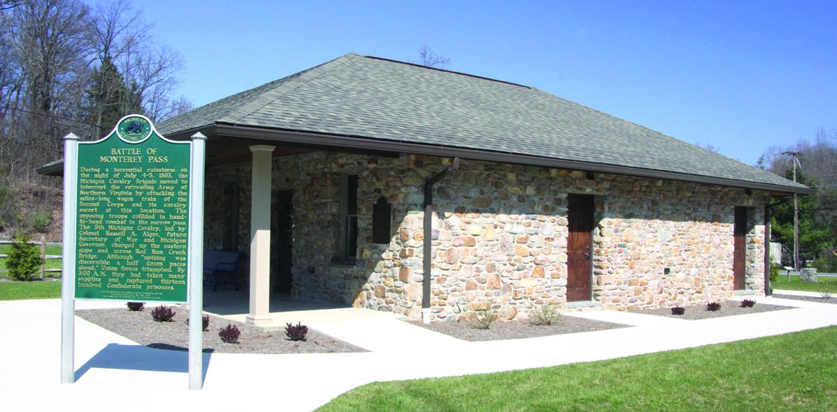 Monterey Pass Battlefield Museum. (All photos Leon Reed)