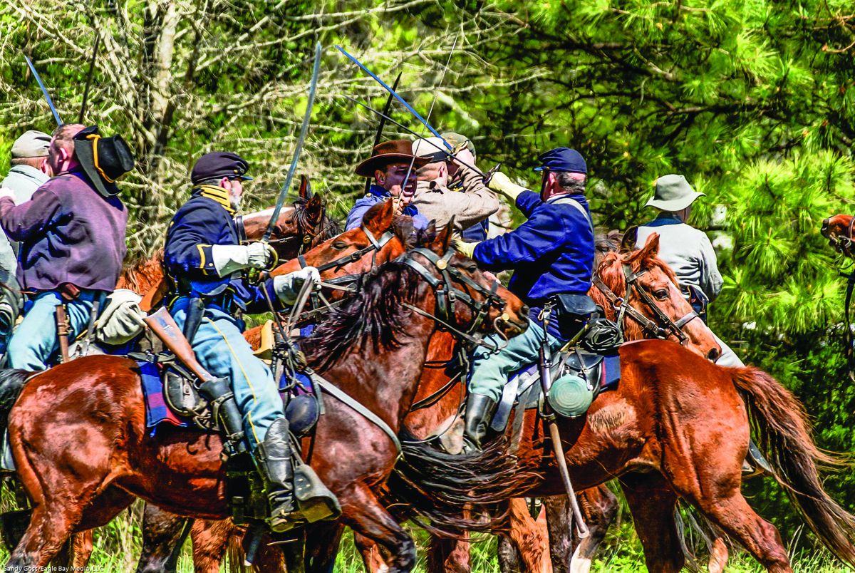 Hand-to-hand combat on horseback can be exceptionally vicious and chaotic.