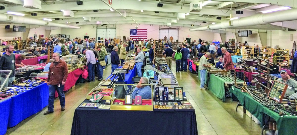 One of the seven buildings filled with exhibitors, dealers and participants. This event attracts people from every corner of the United States with some international travelers as well.