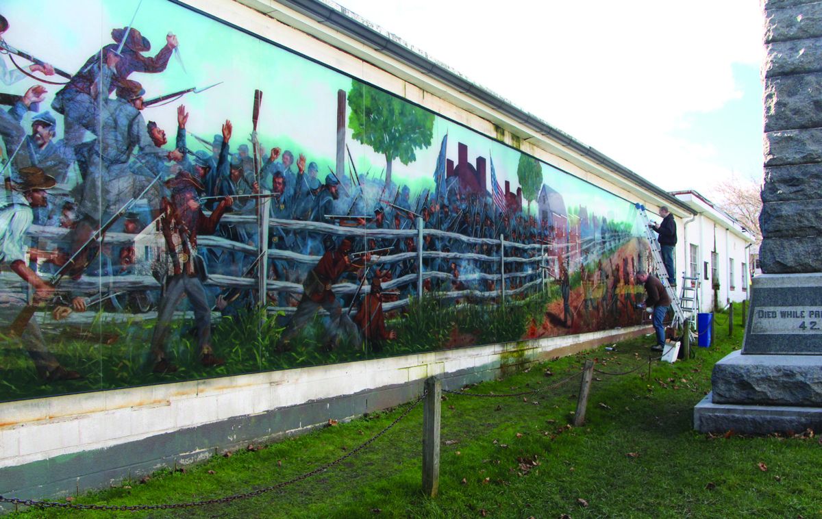 Coster Ave. Mural Project Completed — lead photograph from the original article