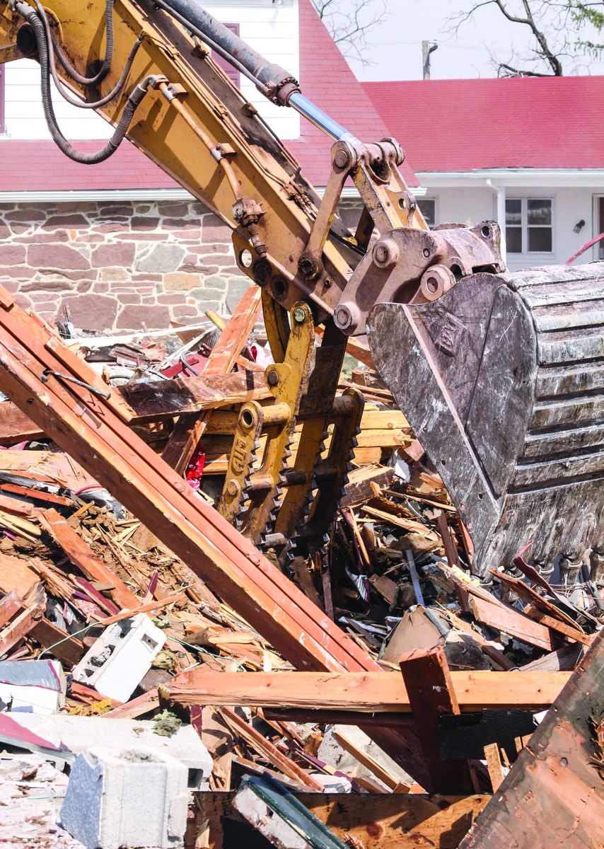 Demolition Begins At Gettysburg Lee’s Headquarters Site — photograph 2 from the original article