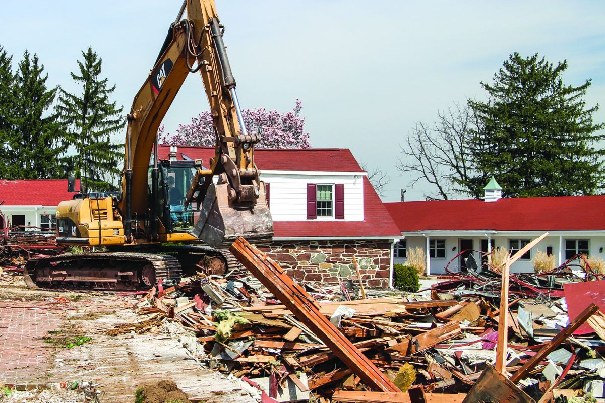 Demolition Begins At Gettysburg Lee’s Headquarters Site — photograph 3 from the original article