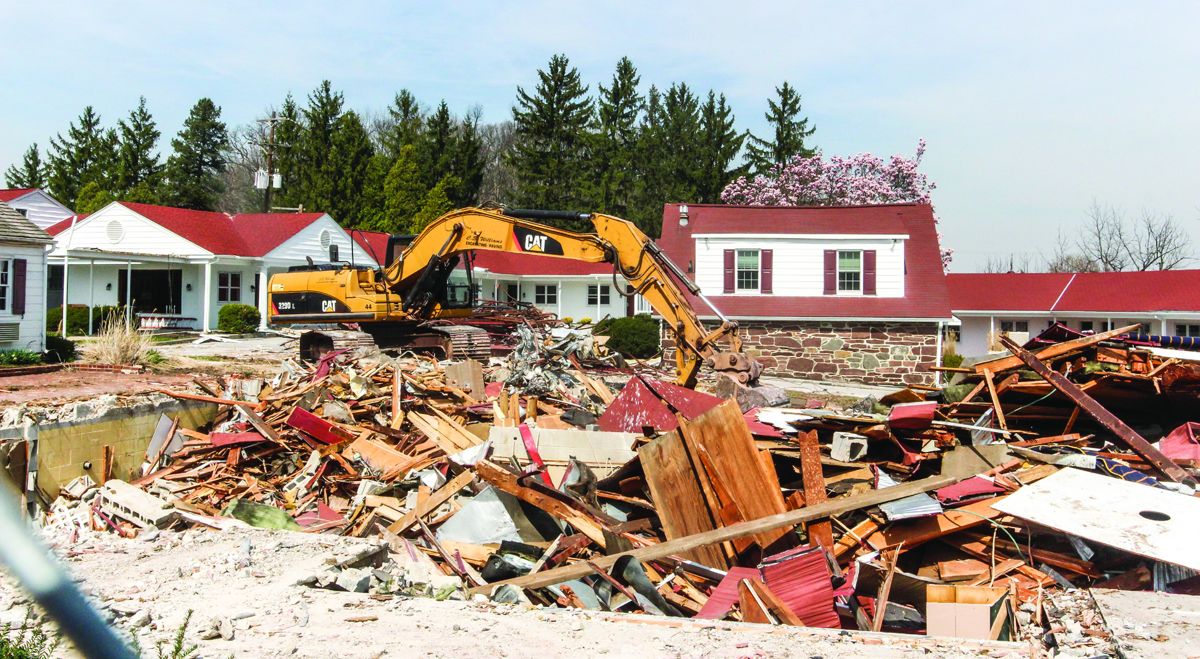 Demolition Begins At Gettysburg Lee’s Headquarters Site — photograph 5 from the original article