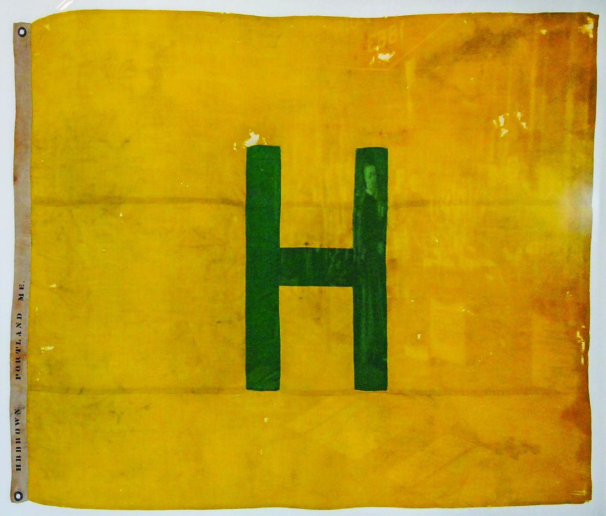 Rare Civil War U.S. Hospital Flag Donated To Atlanta History Center — lead photograph from the original article