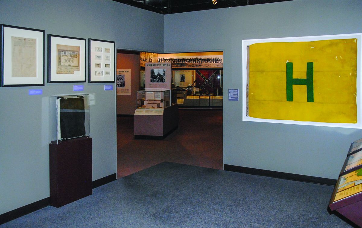 Donated to the Atlanta History Center in 2015, the flag is now displayed in the signature exhibition, Turning