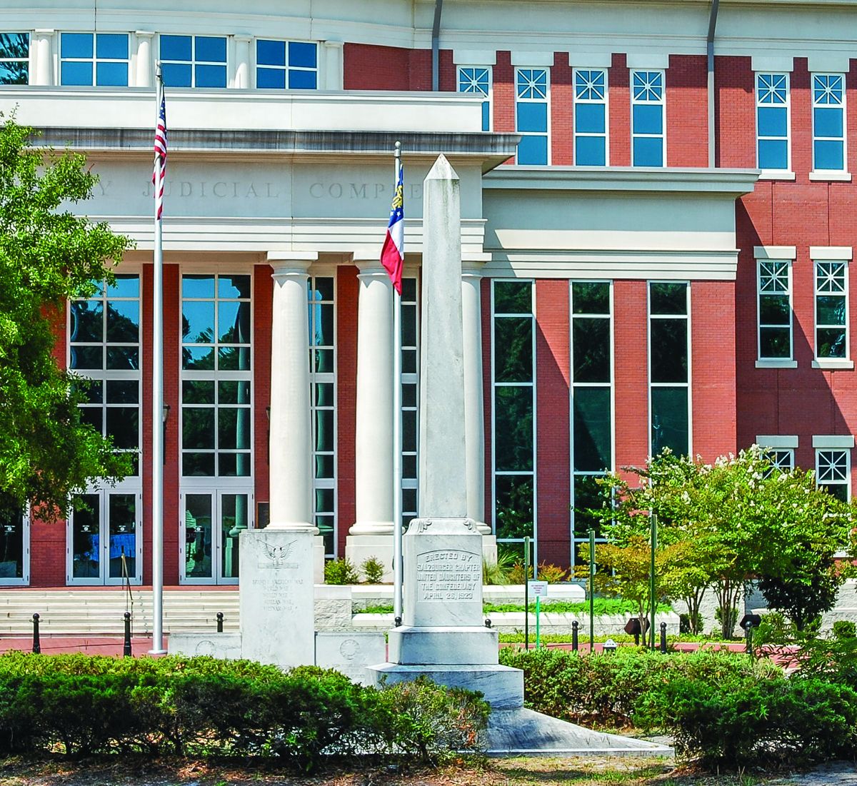 The fine courthouse is new, but this obelisk has stood on the same ground since 1923. Restored seven decades later, Effingham’s monument, like most in Georgia, is structurally-sound and ready to begin its second century.