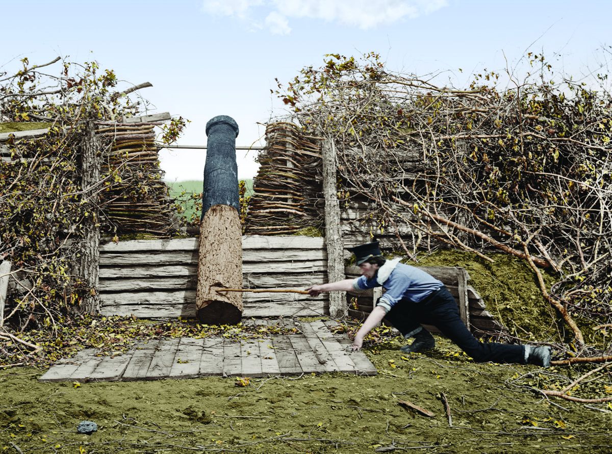 Colorization © 2015 civilwarincolor.com, courtesy civilwarincolor.com/cwn. Original black and white