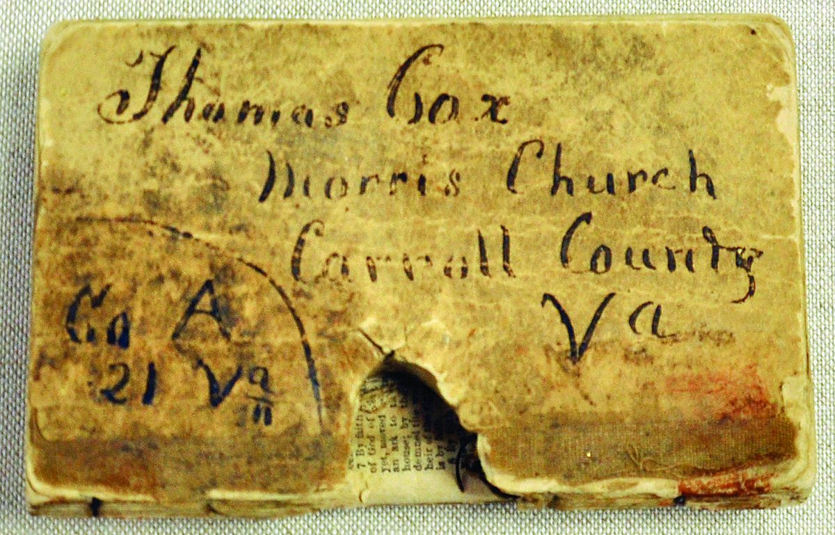 ‘A Means Of Saving My Soul’: The Thomas Cox Bible — lead photograph from the original article