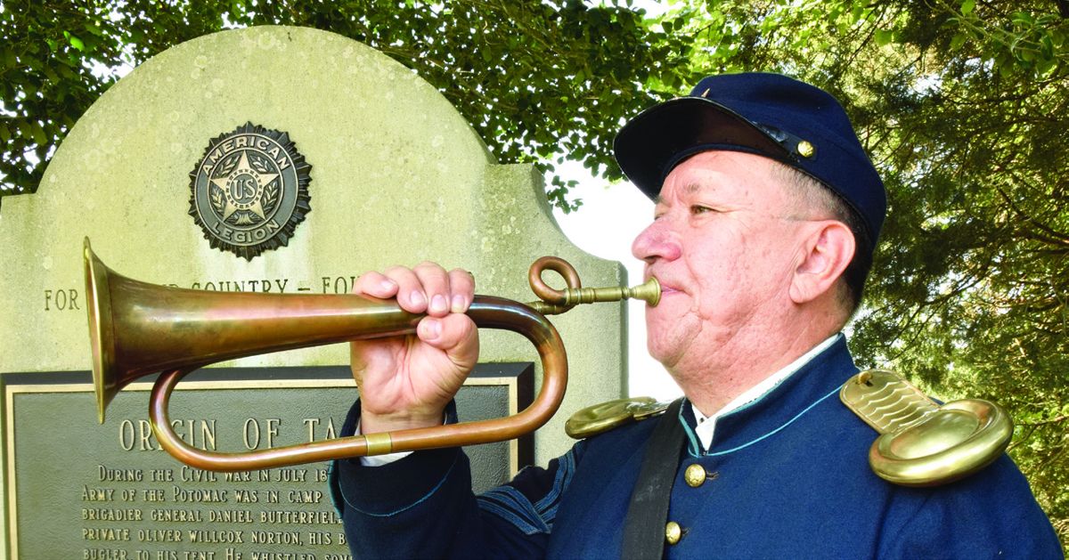 Taps Anniversary Commemorated At Berkeley Plantation — lead photograph from the original article