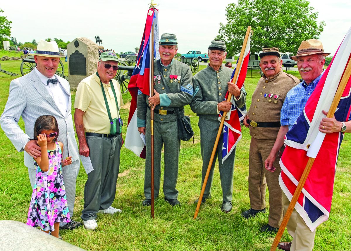 Armistead’s Brigade Ancestors Survivors Reading — lead photograph from the original article