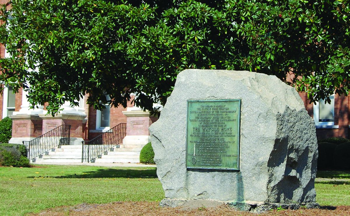 Wayside Home Memorial in Millen, Ga.