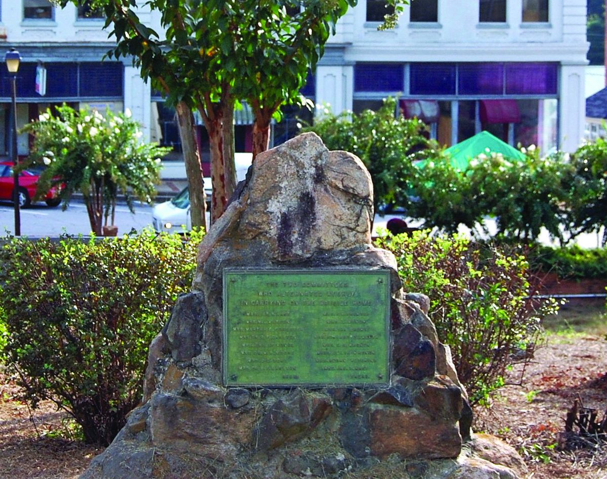 Wayside Home Memorial in Union Point, Ga.