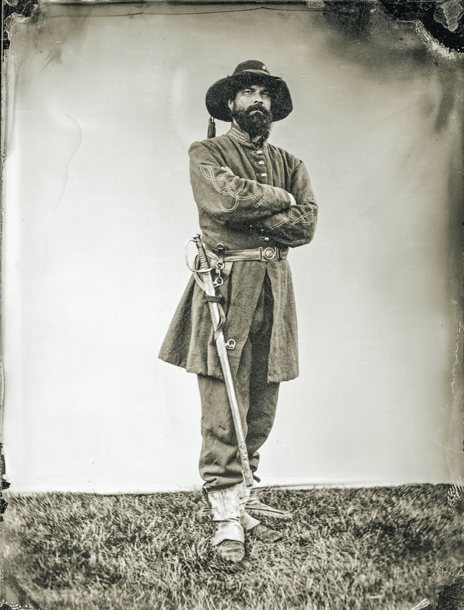 Robert Lee Hodge, portraying an officer in Abner Perrin’s South Carolina Brigade at Gettysburg’s Seminary Ridge Museum living history program. July 2, 2016. Hodge celebrated his 35th year of reenacting that weekend, first reenacting at Gettysburg July 5th, 1981. (All photos Robert Szabo)