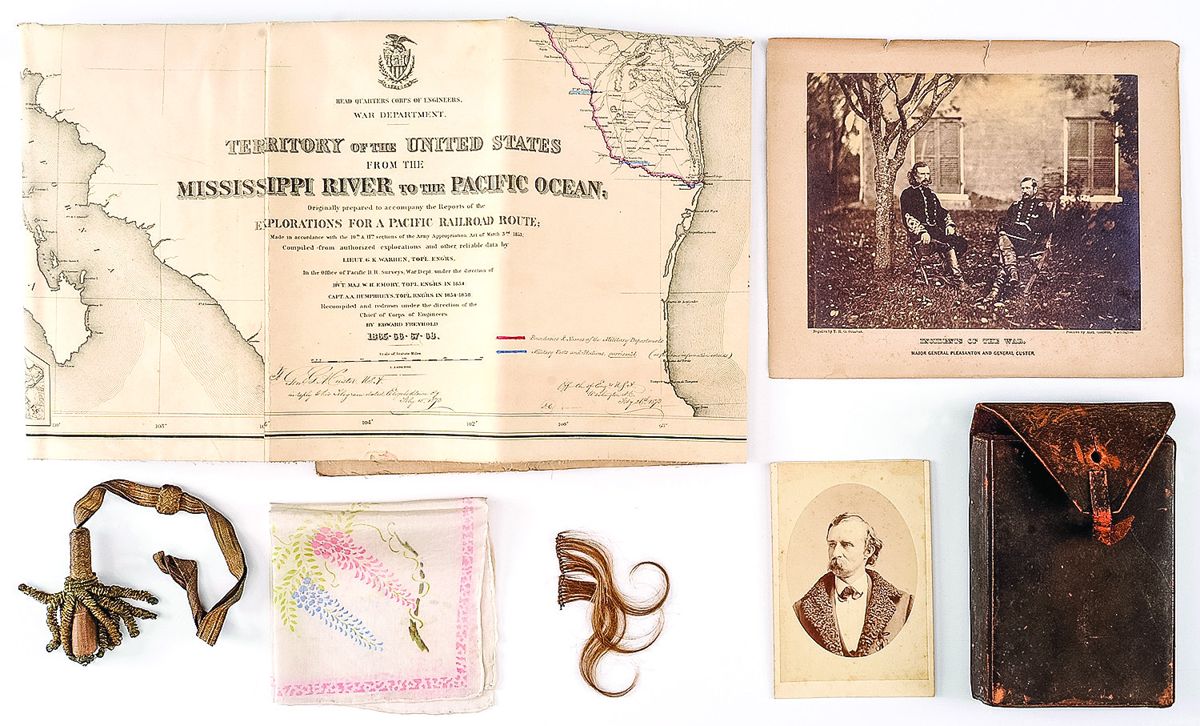 General George Armstrong Custer grouping offered for auction this October by James D. Julia Inc.