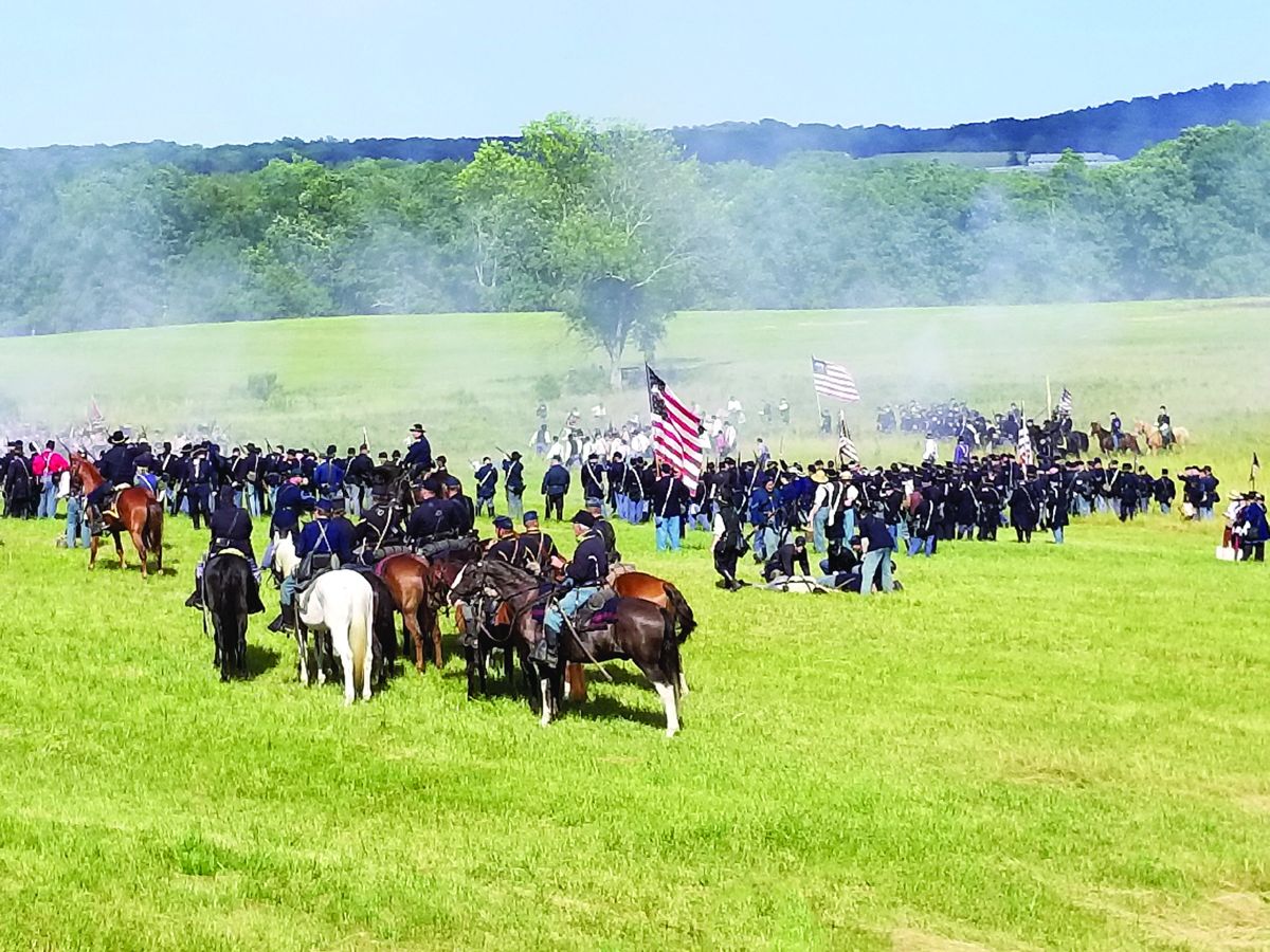 Gettysburg’s 154th Anniversary Battle Reenactment had over 2,000 troops this year.