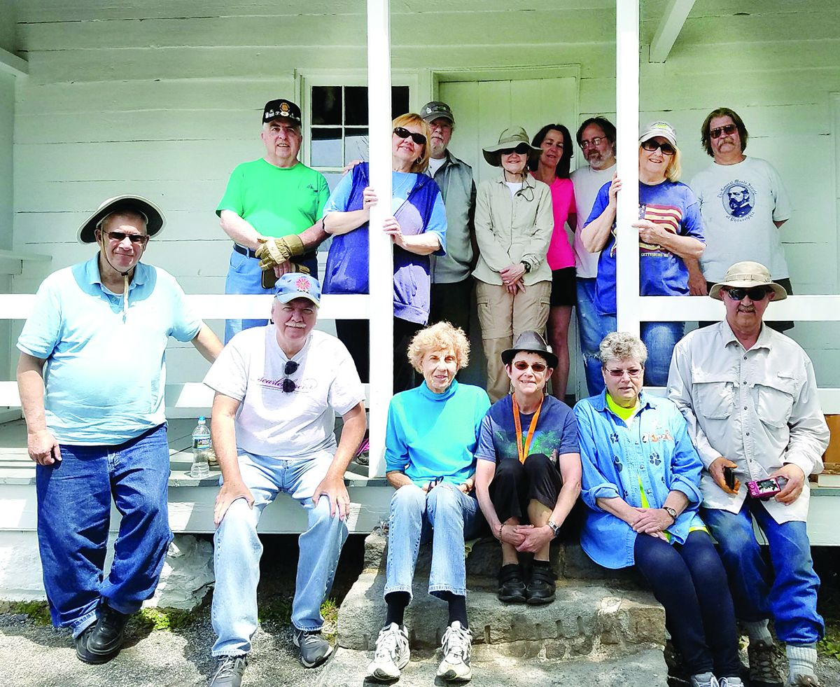 The Gen. Meade Society of Philadelphia Leister House Garden Restoration Committee.