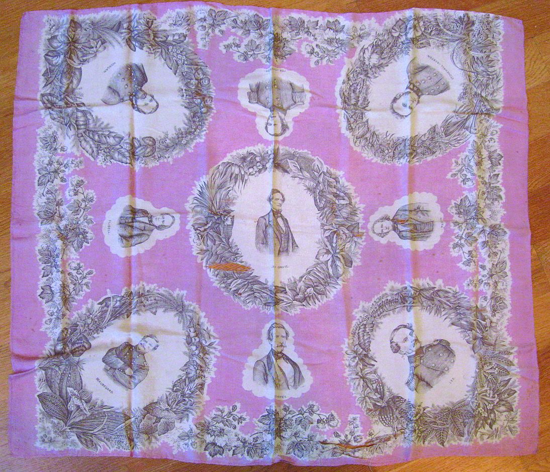 This appears to be a newly discovered color of this rare textile.