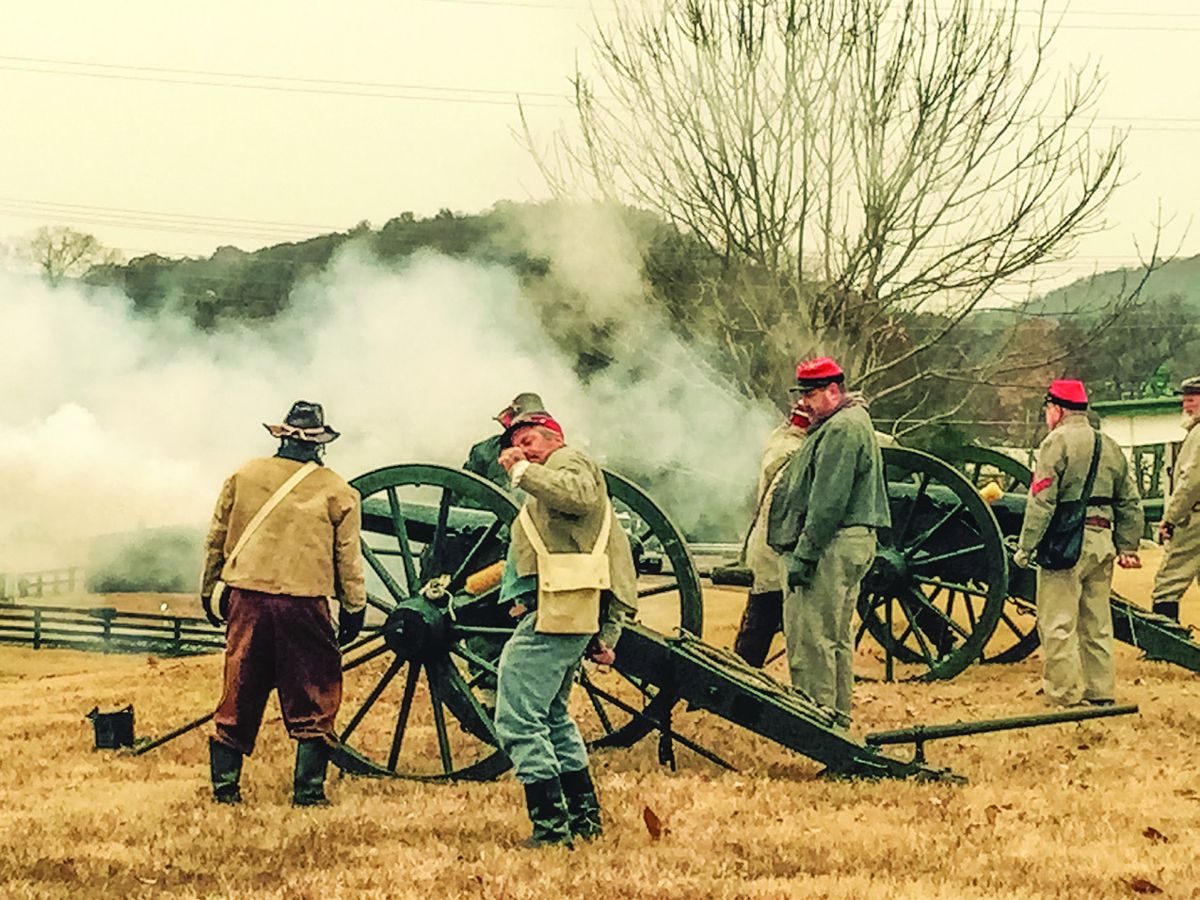 Porter’s Battery always adds noise, smoke and excitement to