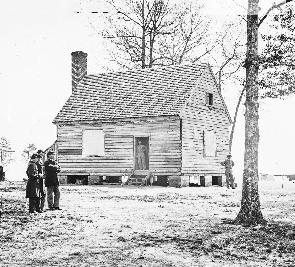 Secret Service headquarters, City Point, Va. (Library of Congress)