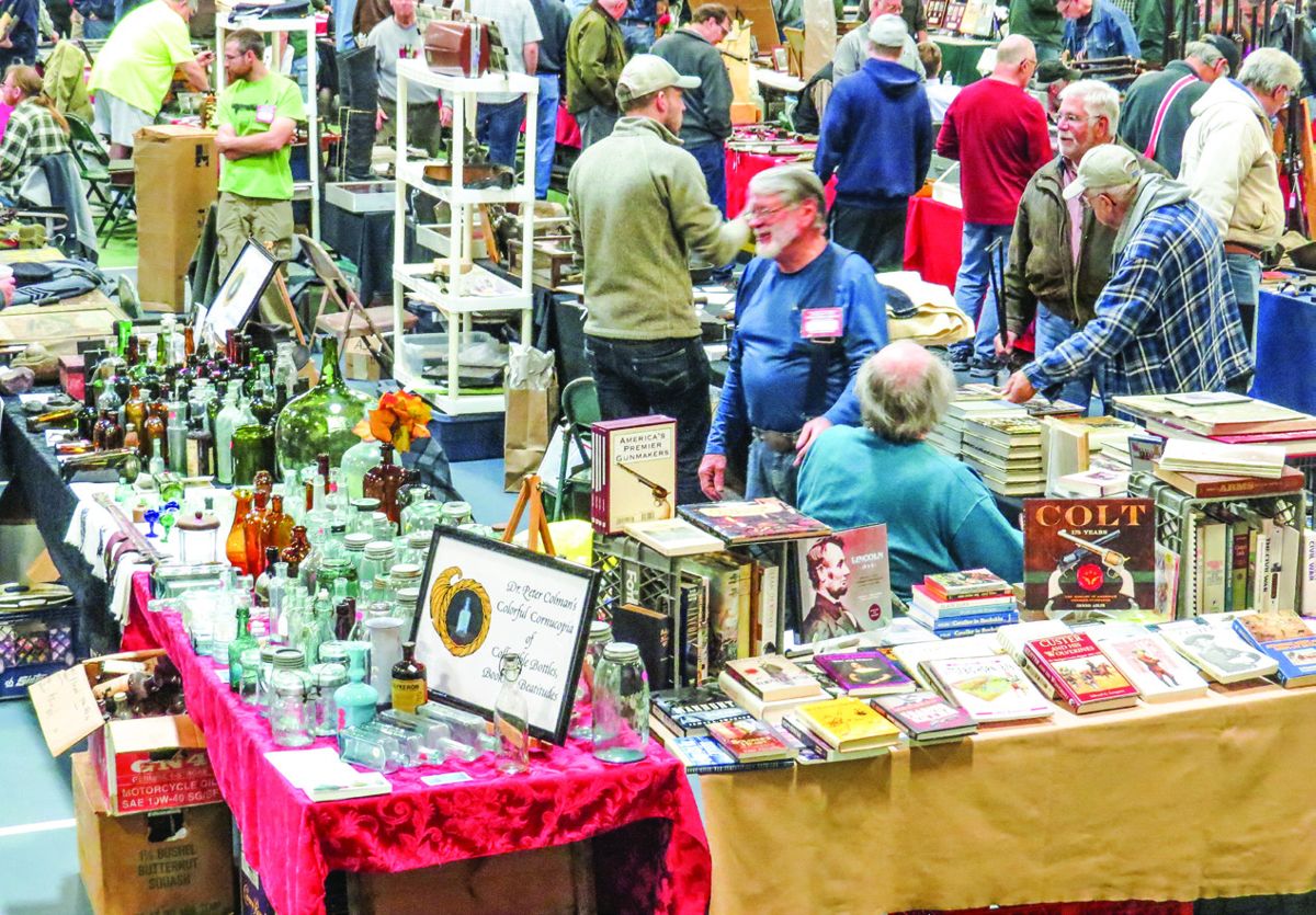 A large selection of memorabilia were for sale at the show. From books to uniforms and more.