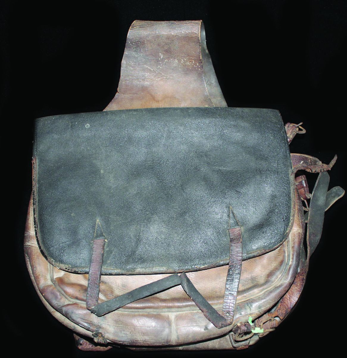 Saddle bags of George Washington of Co. G, Mosby’s Rangers.