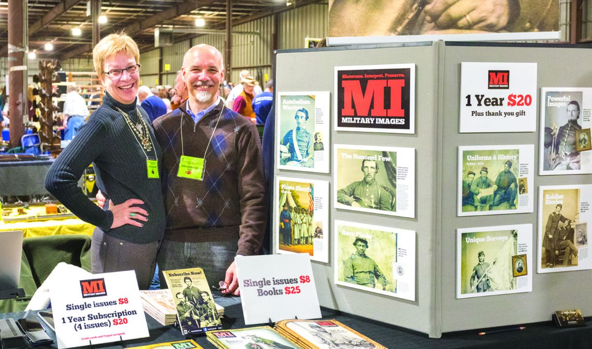 Anne & Ron Coddington, owners of Military Images Magazine, Arlington, Va. (Photos by Jack Melton)