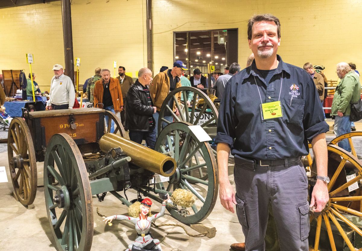 Wayne Williams, Ohio Civil War & Artillery Show Promoter, Mansfield, Oh.
