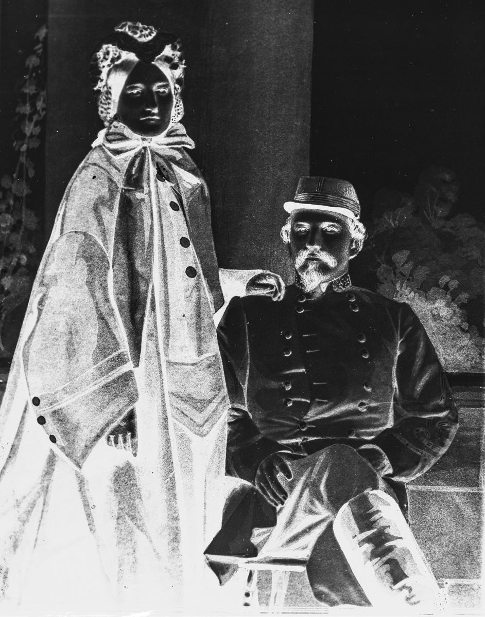 Gen. John Hunt Morgan and his wife. (Library of Congress)