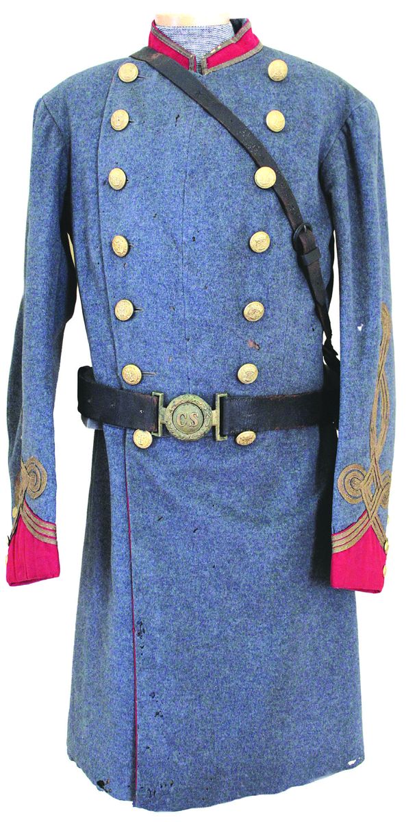Frock coat worn by Captain Hugh Richardson Garden.