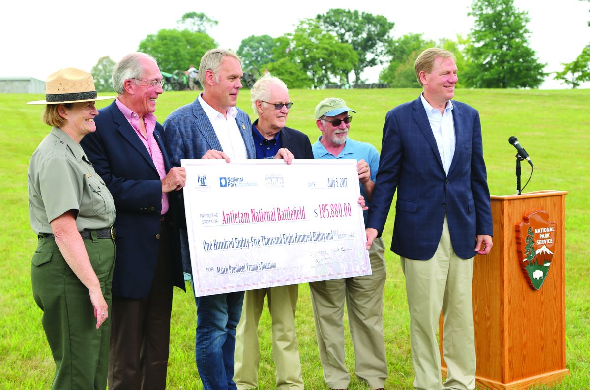 National Preservation Groups Join Interior Secretary Zinke For Battlefield Announcements At Antietam — lead photograph from the original article