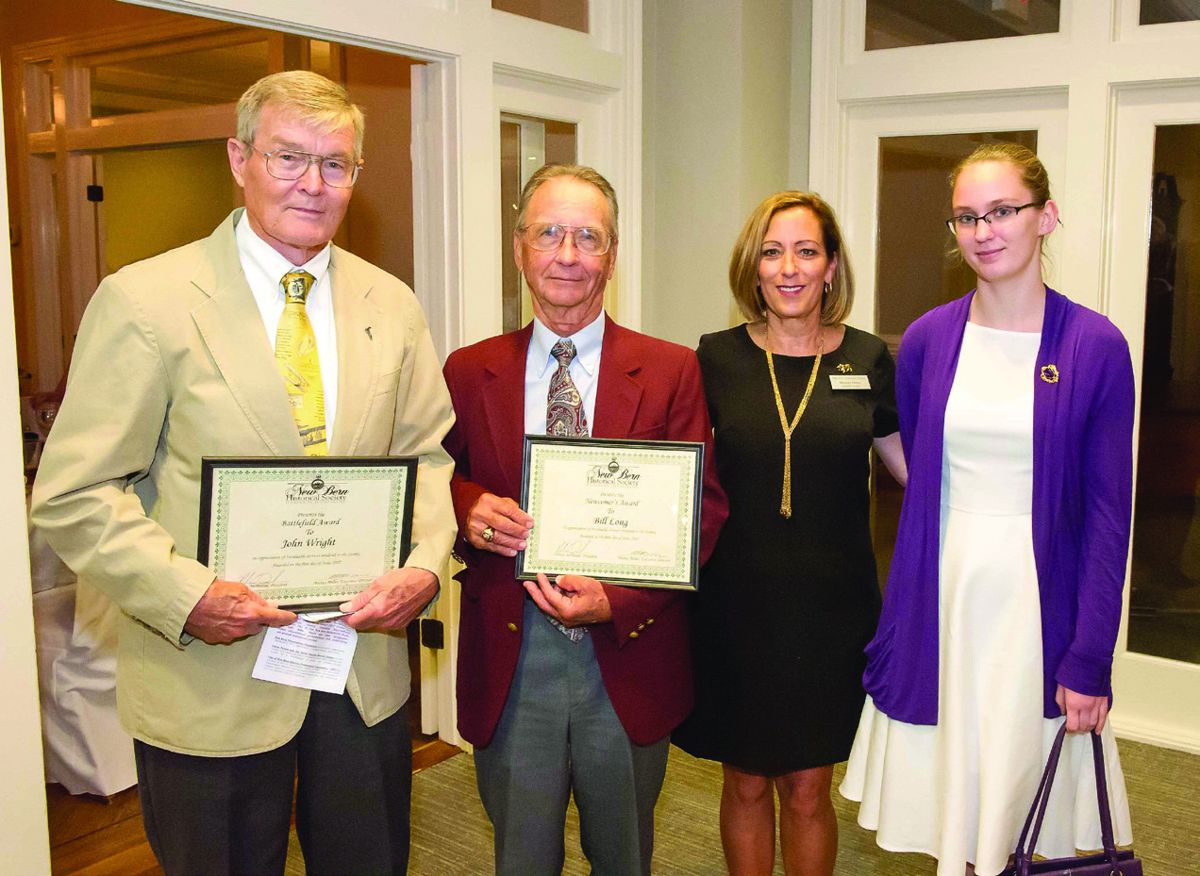 John Wright, Bill Long, Mickey Miller and Gretchen Deters.