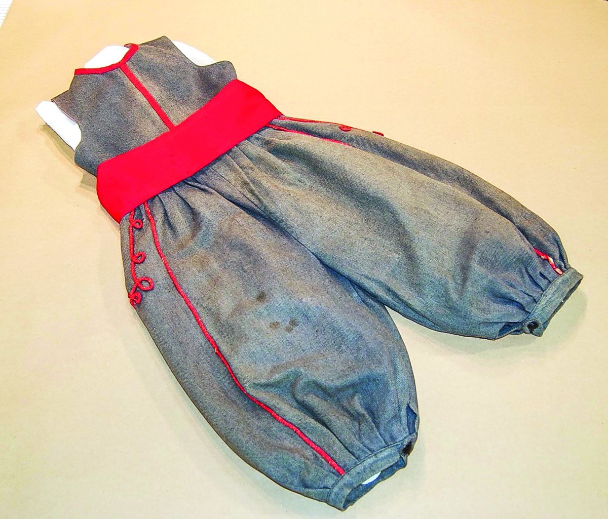 Pantaloons after treatment.