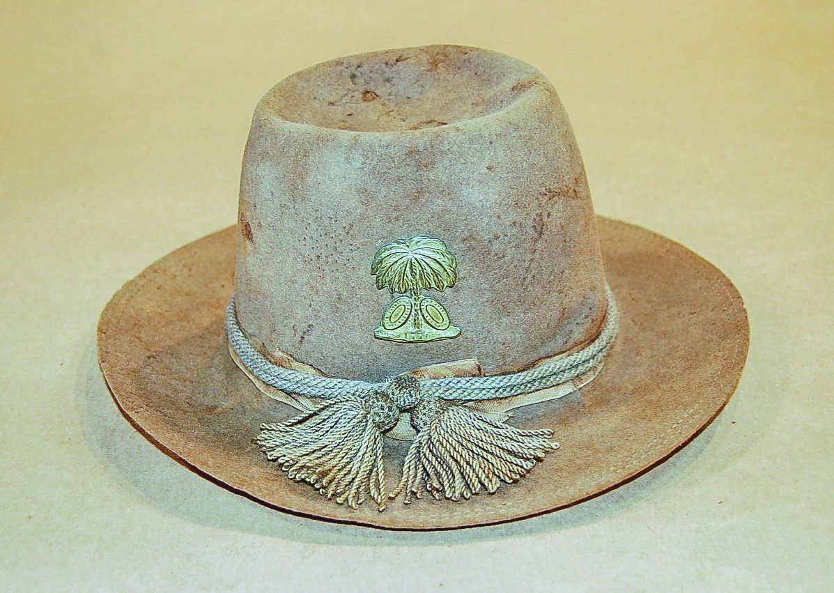 Sponge surface cleaning hat.
