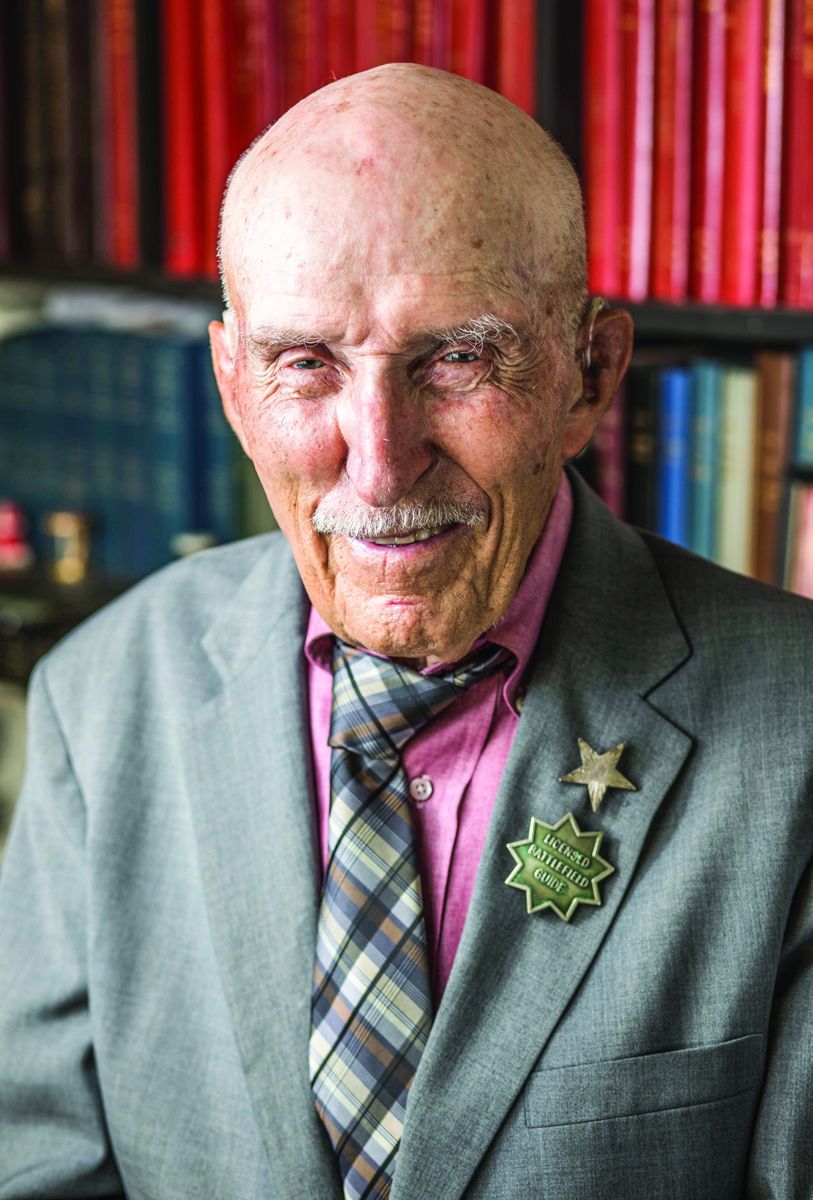 Legendary Historian Edwin C. Bearss Recognized For Lifetime Achievements By American Battlefield Trust — lead photograph from the original article