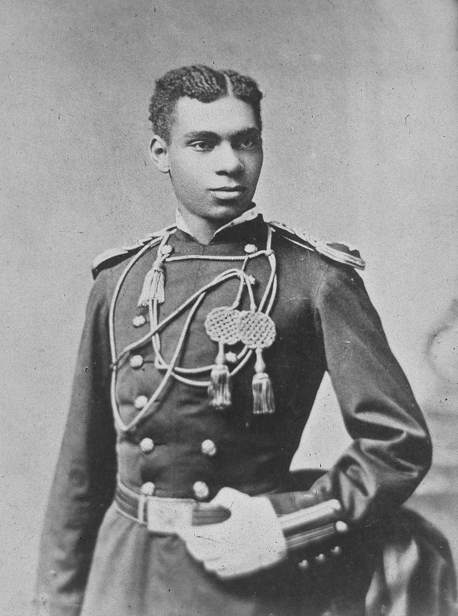 Photograph of Lt. Henry O. Flipper, c. 1877. Son of Festus and Isabella Flipper, slaves of the Ponder family.