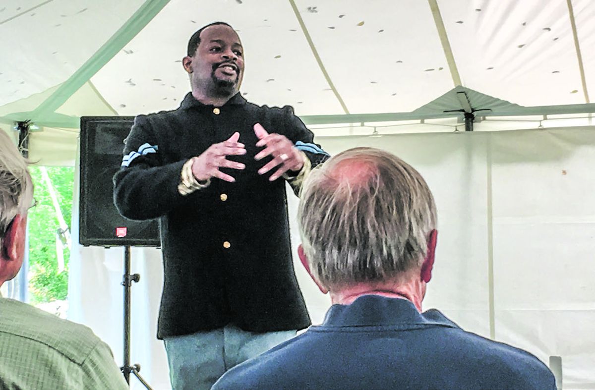 Teaching artist and Ohio History Connection’s Manager of Local History Services Anthony Gibbs talks about the role United States Colored Troops played in the Civil War.