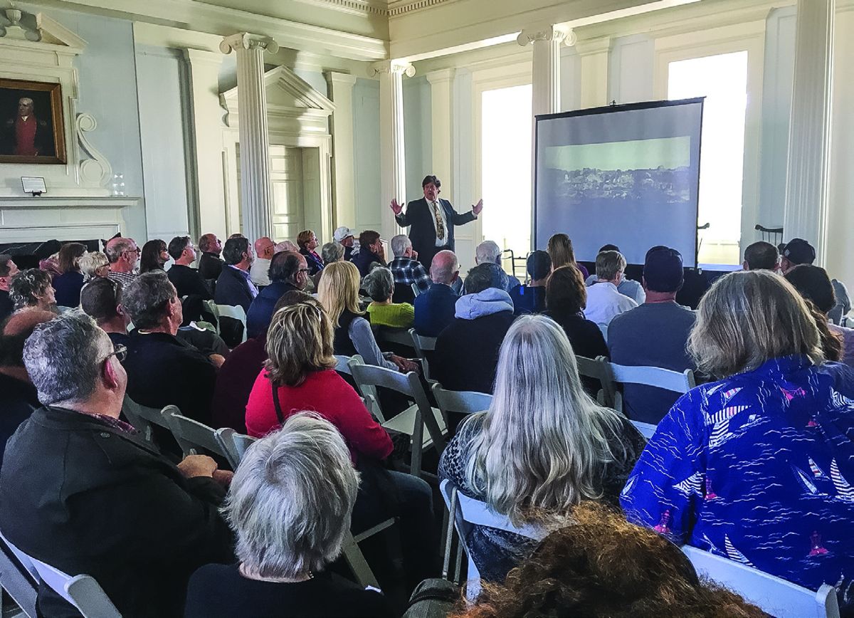 Bob Zeller’s 3-D presentation of Civil War photos converted to (All photos by Carlin Timmons)