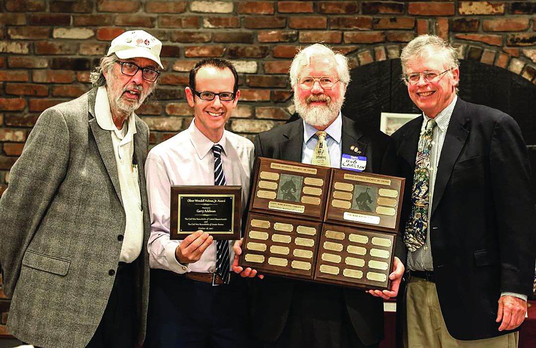 Dave Smith (Boston CWRT), Garry Adelman, Bob Carlson and Ted Browne (CWRT Central Mass.).