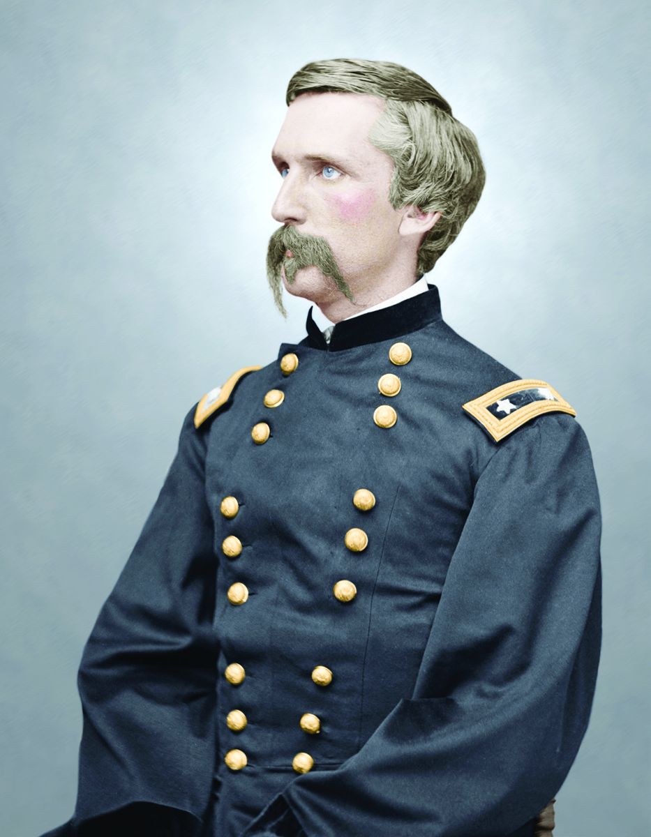 Joshua Lawrence Chamberlain, Major General, U.S. Army, Colorization © 2013 civilwarincolor.com courtesy civilwarincolor. (Library of Congress)