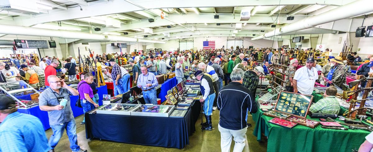 Crowd shot of the well-attended show. There is something for everyone at this annual event.