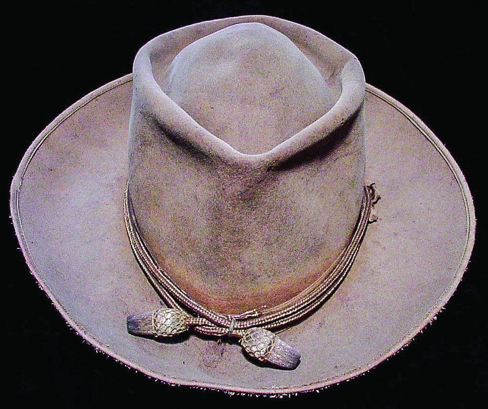 General Grimes hat with its original silvered “acorn” hat cord.