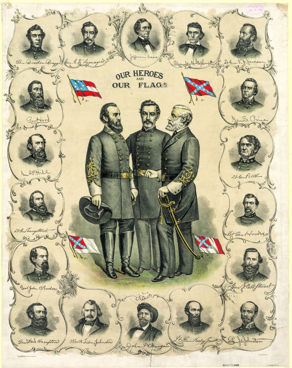 Our Heroes and Our Flags — lead photograph from the original article