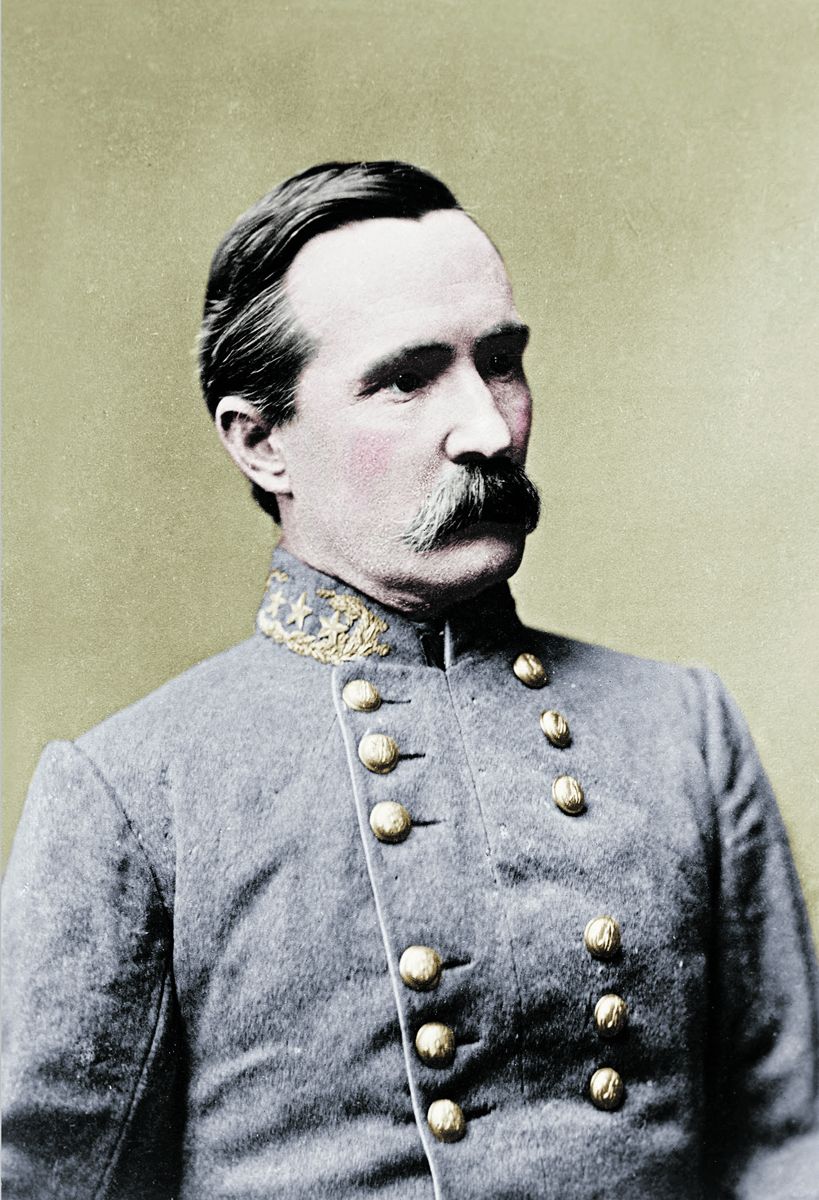 Henry Heth, C.S.A., Colorization © 2018 civilwarincolor.com courtesy civilwarincolor.com/cwn. (Library of Congress)